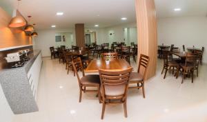 Restaurace v ubytování Hotel Rochedo, Penedo - Alagoas