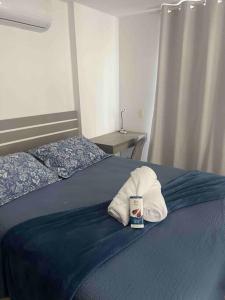 Ένα ή περισσότερα κρεβάτια σε δωμάτιο στο Ap 5 estrelas dentro do shopping Df Plaza