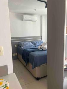 Ένα ή περισσότερα κρεβάτια σε δωμάτιο στο Ap 5 estrelas dentro do shopping Df Plaza +57 φωτογραφίες