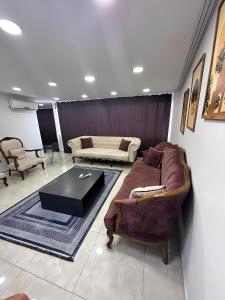 Oleskelutila majoituspaikassa Meydan Suite Apartments