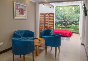 Posezení v ubytování TEYFA Hospedaje - Edificio