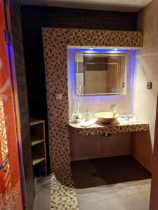 Koupelna v ubytování Remissio wellness rooms