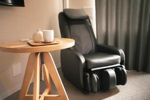 Istumisnurk majutusasutuses 谷町君Hotel 京都駅東29