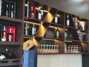 Coffee and tea making facilities at ViAn Hotel And Spa Danang