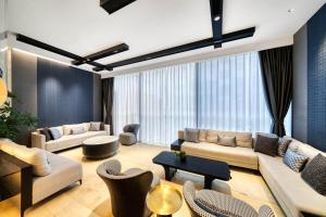 Ruang duduk di Yiwu International Mansion