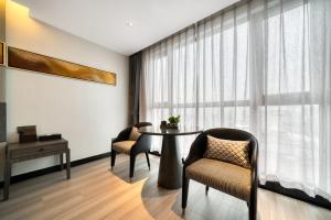 Ruang duduk di Yiwu International Mansion
