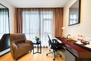 Ruang duduk di Yiwu International Mansion