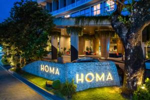 Zahrada ubytování HOMA Phuket Town