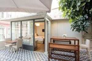 O zonă de relaxare la The Loft Istanbul