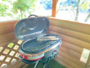 a grill sitting on top of a table at Mori no Kuni - Vacation STAY 03921v in Ōma