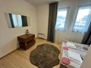 A bed or beds in a room at New Inn