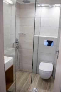 A bathroom at Villa Vasilis