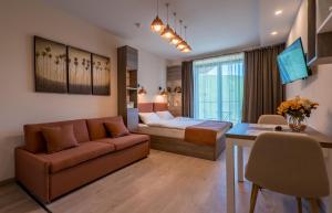 Χώρος καθιστικού στο New Gudauri Ski4Life