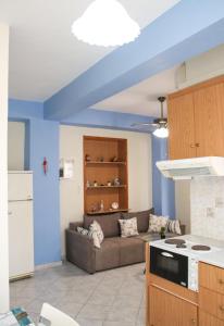 Kuchyň nebo kuchyňský kout v ubytování Ellis Apartments