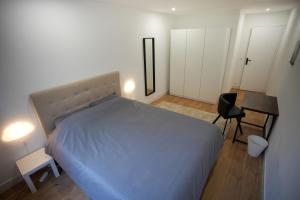Krevet ili kreveti u jedinici u okviru objekta Keyless Appartement Moderne et Spacieux 90 m2 Parking
