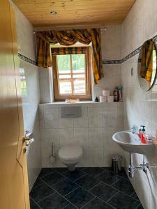 Kúpeľňa v ubytovaní Appartement Pargger