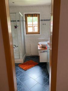 Kúpeľňa v ubytovaní Appartement Pargger