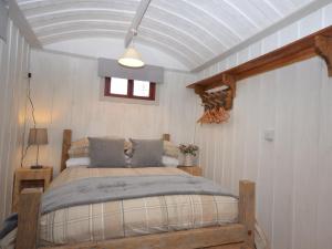 1 dormitorio con 1 cama grande en una habitación en 1 Bed in Bickleigh 53296, en Cadeleigh