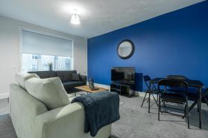 Χώρος καθιστικού στο Kirkview Apartment +25 φωτογραφίες