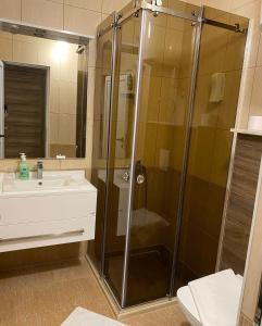 Kamar mandi di Hotel Comfort & Villas