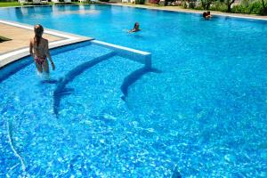 Bazén v ubytování Kallikoros Country Resort & Spa nebo v jeho okolí