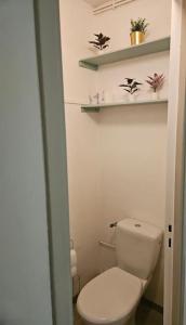 Phòng tắm tại Appartement proche gare aéroport Mulhouse