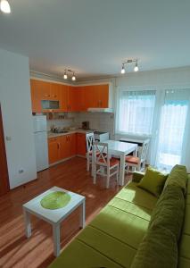 Kuchyň nebo kuchyňský kout v ubytování Apartman Anja