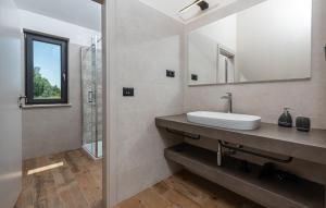 Kúpeľňa v ubytovaní Villa Frida in Vizinada, Poreč by Istrabook