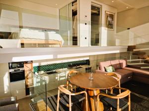 Χώρος καθιστικού στο SHELL LIVING - Infinity Loft +18 φωτογραφίες