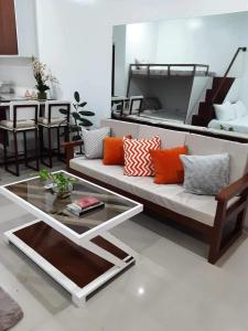 Posezení v ubytování PMPJ Apartment