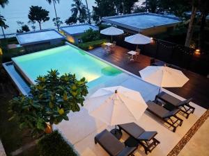 Bazén v ubytování Nest Sense Resort nebo v jeho okolí