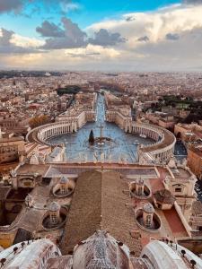Bird's-eye view ng Luxury - Jacuzzi Apartments Near Rome