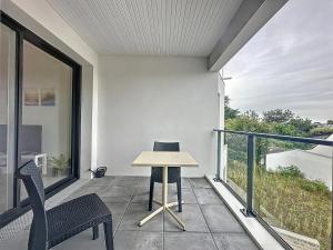 Balkón nebo terasa v ubytování Le 121 - Appartement 101