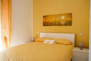 Postel nebo postele na pokoji v ubytování SUN & MOON B&B