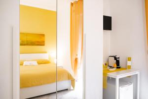 Postel nebo postele na pokoji v ubytování SUN & MOON B&B