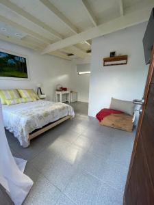 Ένα ή περισσότερα κρεβάτια σε δωμάτιο στο Habitación para 2 personas