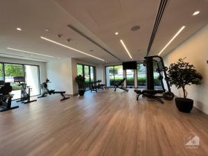 Fitness centrum a/nebo fitness zařízení v ubytování Luxury Burj Royale in the heart of Downtown