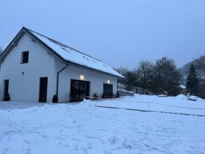 Apartmány Jakubov durante l'inverno
