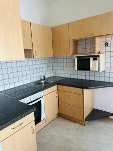 Kuchyň nebo kuchyňský kout v ubytování Apartment Dolina 8a Kärnten KLagenfurt