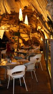 Restaurace v ubytování Bethel Lozana Guatape