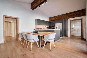 Kuchyň nebo kuchyňský kout v ubytování Appartement Emma