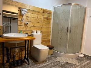 Ванна кімната в Hnameni Stepanavan Guesthouse - Hotel