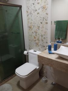 Ein Badezimmer in der Unterkunft Casa Temporada
