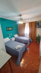 Postel nebo postele na pokoji v ubytování Alquileres Necochea Ok