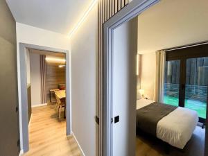 Krevet ili kreveti u jedinici u objektu Luxe&Modern In Canillo, 1 Min Walk To Slopes l by BonesVacances