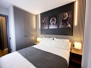 Krevet ili kreveti u jedinici u objektu Luxe&Modern In Canillo, 1 Min Walk To Slopes l by BonesVacances