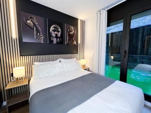 Krevet ili kreveti u jedinici u objektu Luxe&Modern In Canillo, 1 Min Walk To Slopes l by BonesVacances