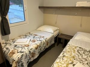 Posteľ alebo postele v izbe v ubytovaní Camp Milo Moje