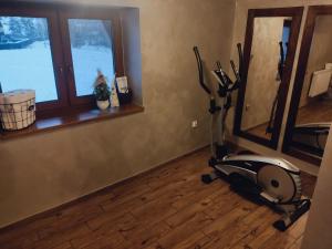 Fitness centrum a/nebo fitness zařízení v ubytování Beskidówka z sauną w cenie pobytu