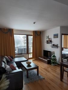 Posezení v ubytování M&R Apartment C13 - SPA Terra Complex